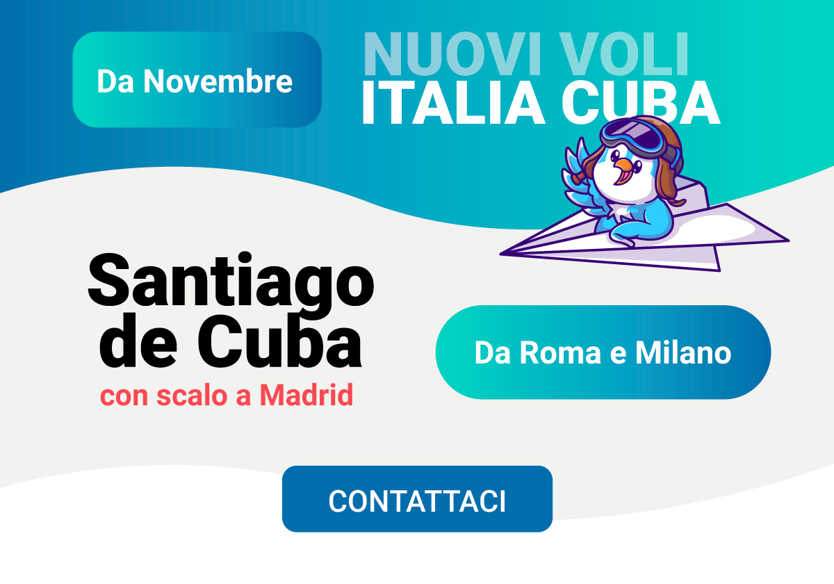 Nuovi voli italia per cuba